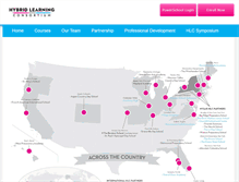 Tablet Screenshot of hybridlearningconsortium.org